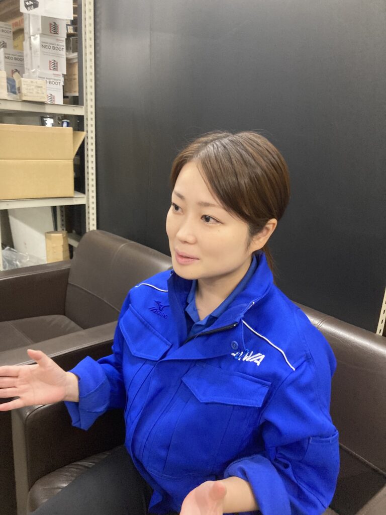 補修品営業部 2013年2月入社